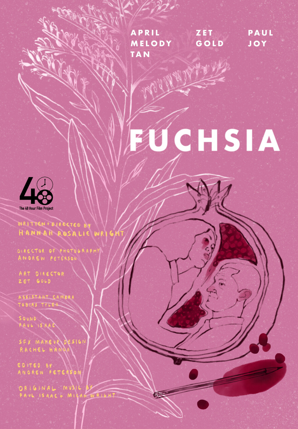 Filmposter for Fuchsia